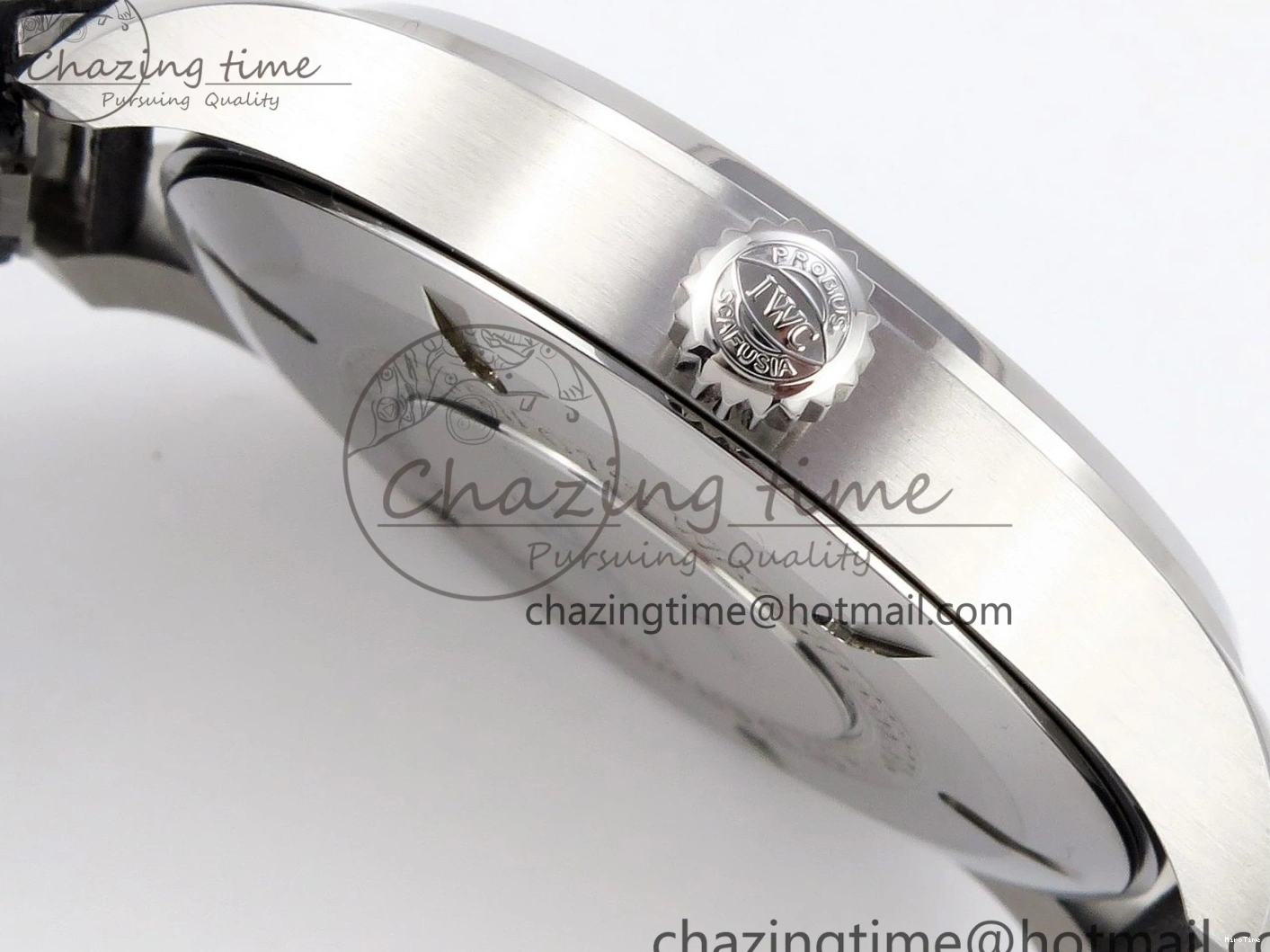 MIROTIME 0329 Pilot Mark XX IW328201 ZF 1:1 Best Edition Black Dial on Black Leather Strap A Affordable 7028